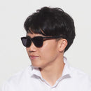 偏光サングラス ピークマウンテン 017SG ブラックマット メーカー直送 ▼返品・キャンセル不可【他商品との同時購入不可】