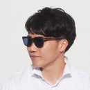 偏光サングラス ピークマウンテン 017SG グレー メーカー直送 ▼返品・キャンセル不可【他商品との同時購入不可】