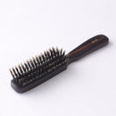 高級猪毛ヘアブラシ 6行 HKS-6 メーカー直送 ▼返品・キャンセル不可【他商品との同時購入不可】