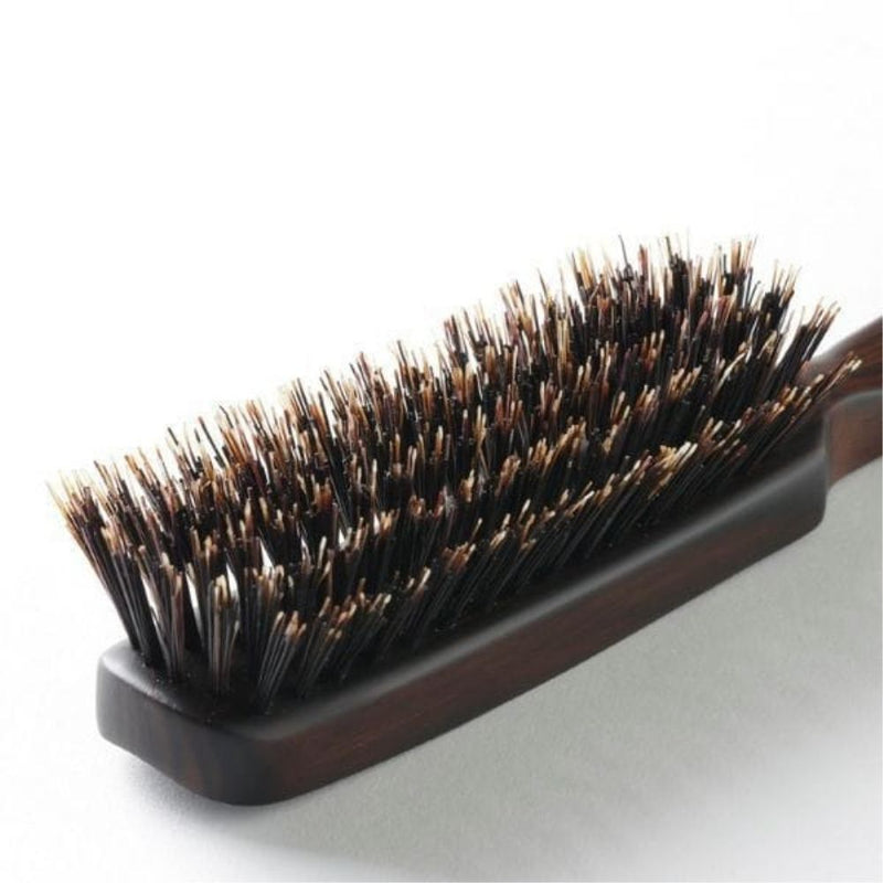 高級猪毛ヘアブラシ 6行 HKS-6 メーカー直送 ▼返品・キャンセル不可【他商品との同時購入不可】