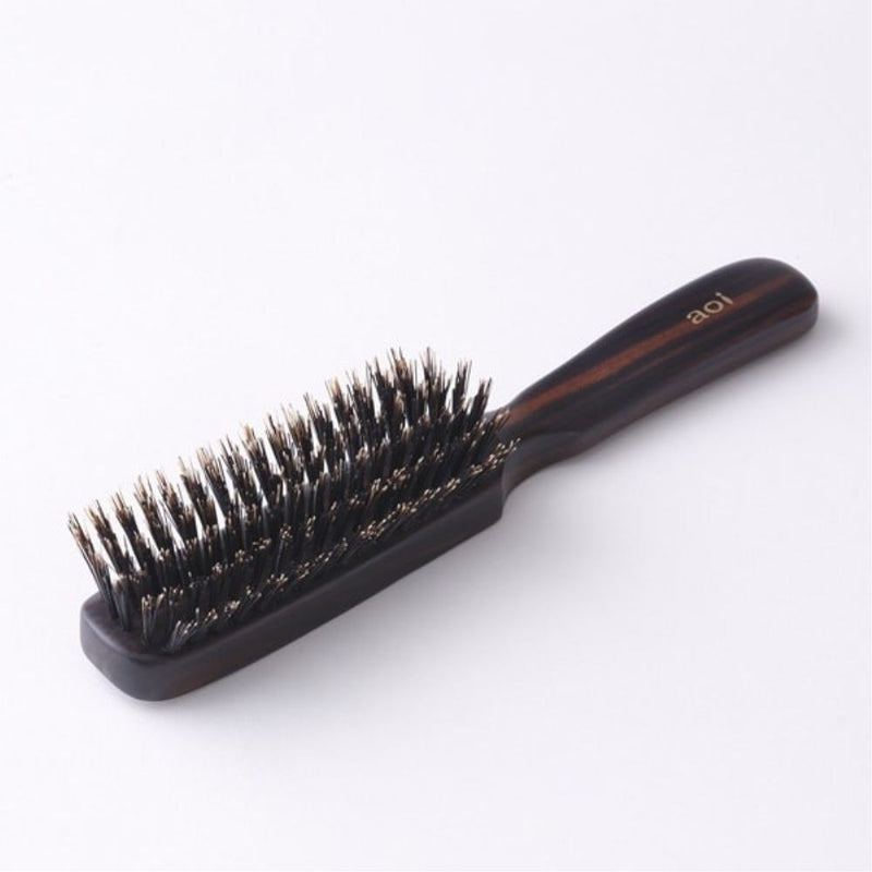 高級猪毛ヘアブラシ 6行 HKS-6 メーカー直送 ▼返品・キャンセル不可【他商品との同時購入不可】