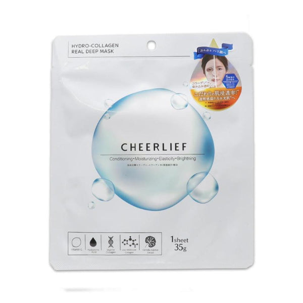 CHEERLIEF （チアリーフ）ハイドロコラーゲン シートマスク  水光肌 1回分