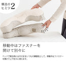 枕 横向き寝 ヨコネグ ポータブル YOKONEGU メーカー直送 ▼返品・キャンセル不可【他商品との同時購入不可】