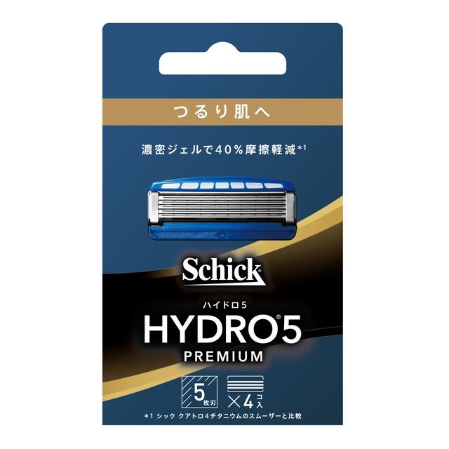 Chic Japan Hydro 5 高级光滑皮肤备用刀片 4 件装