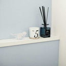 アール 空気が抜けてきれいに貼りやすいインテリアシート ライトブルー 1枚