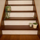 アール 空気が抜けてきれいに貼りやすいインテリアシート タイル柄ベージュ 1枚