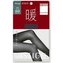 アスティーグ 暖 発熱60デニール チャコール L-LL 1足