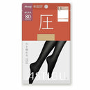 アスティーグ 圧 発熱80デニール シェリーベージュ L-LL 1足