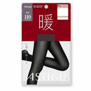 アスティーグ 暖 発熱110デニール チャコール M-L 1足