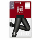 アスティーグ 暖 発熱110デニール ブラック M-L 1足