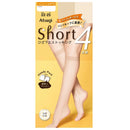 Atsugi Short Stockings, Below Knee Length, Loose Rubber, 4 Pairs, 22-25, Pearl Beige, 4 Pairs