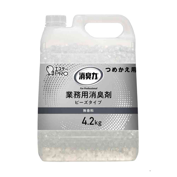 エステー 消臭力業務用 ビーズタイプ 特大つめかえ 無香料 4200g