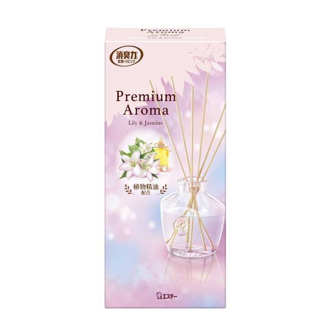 Est Room Deodorizing Power Premium Aroma Stick Body Lily &amp; Jasmine 65ml