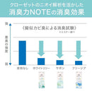 エステー 消臭力 NOTE クローゼット用 フリージア 1個
