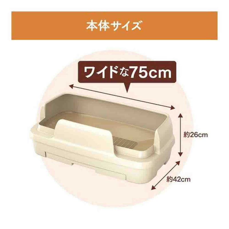 ニャンとも清潔トイレ のびのびリラックス ライトベージュ  1セット