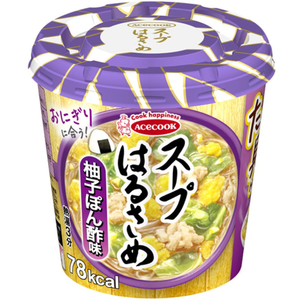 ◆Ace Cook Soup 春雨柚子柚子味 32g