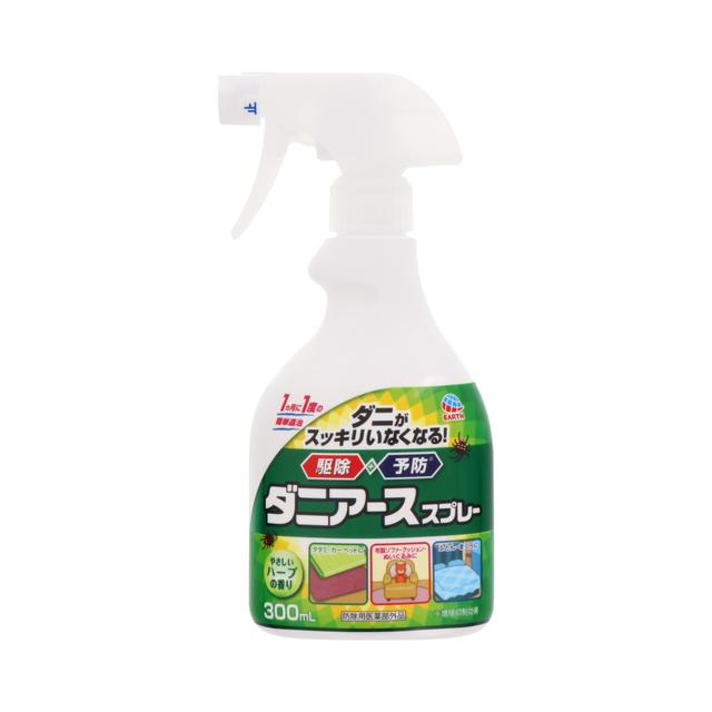 [防治准药品] Earth Chemical 除螨Earth Spray 香草香精 300ml