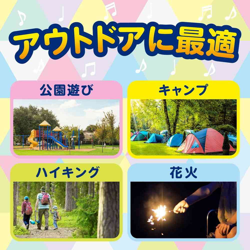 虫よけパッチα シールタイプ ミッキー＆ミニー 虫除け 子供72枚（6枚x12シート）