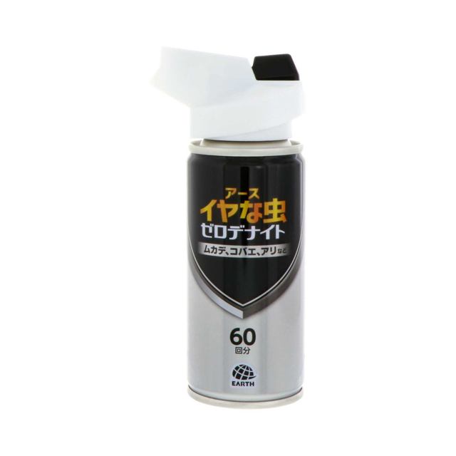 イヤな虫 ゼロデナイト 1プッシュ式スプレー 60回分75ml