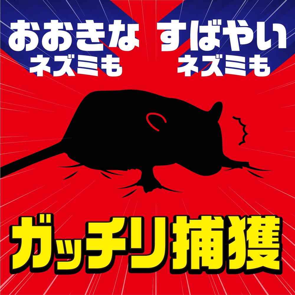 ネズミホイホイ 鼠 捕獲シート 2セット