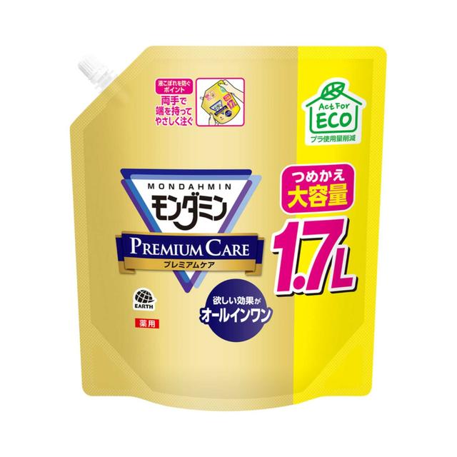 アース モンダミン プレミアムケア 大容量パウチ1700mL