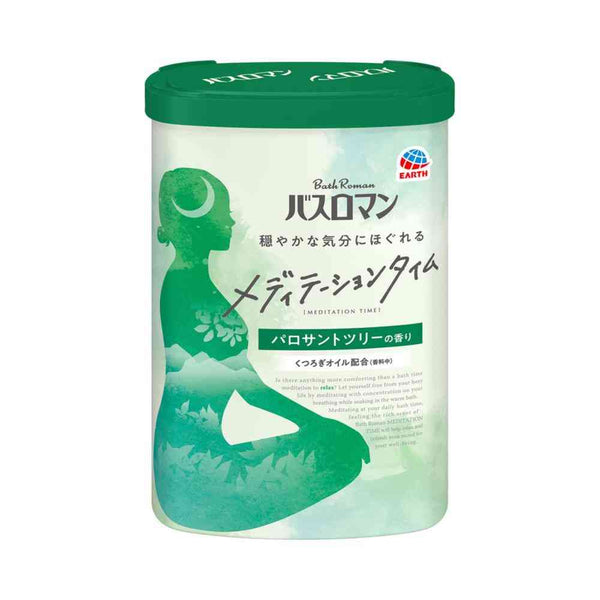 アース製薬 バスロマン メディテーションタイム パロサントツリーの香り 540g