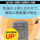 【防除用医薬部外品】アース製薬 マモルーム 蚊に効く貼るだけプレート あみ戸用 9ヵ月用 2個