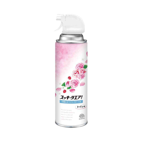 アース製薬 スッキーリエア！ トイレ用 可憐なホワイトフローラル 350ml