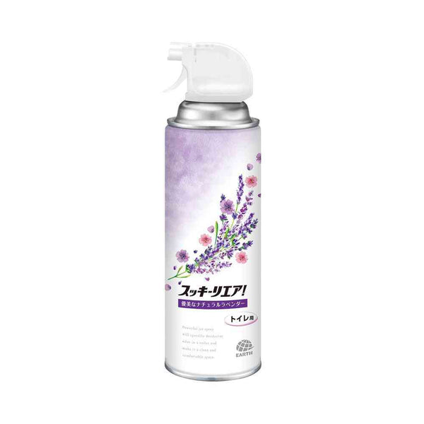 アース製薬 スッキーリエア！ トイレ用 優美なナチュラルラベンダー 350ml