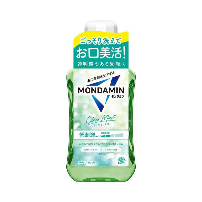 アース製薬 モンダミン クリアミント 600ml