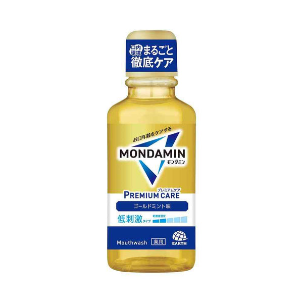 【医薬部外品】アース製薬 モンダミン プレミアムケア ゴールドミント 100ml