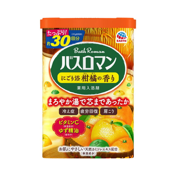 バスロマン にごり浴 柑橘の香り 600g