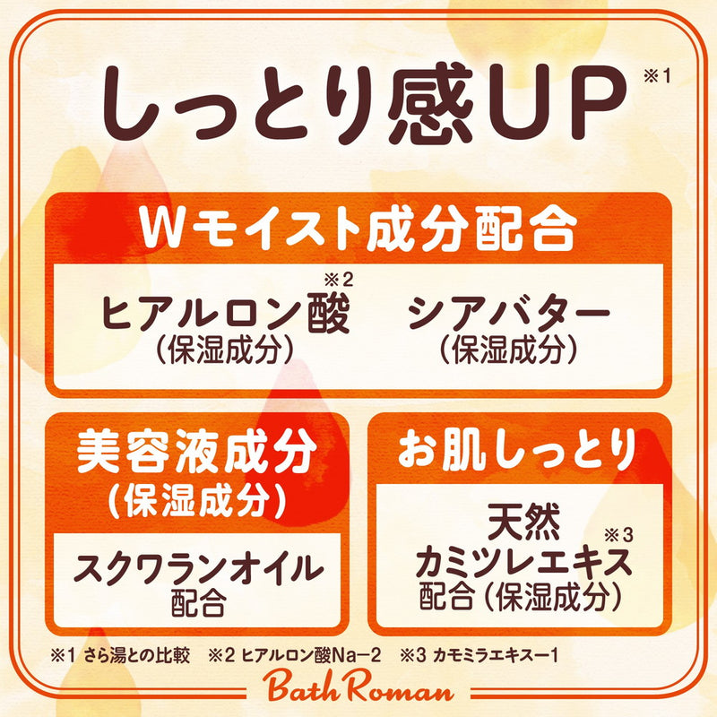 バスロマン スキンケア シアバタ―＆ヒアルロン酸 600g