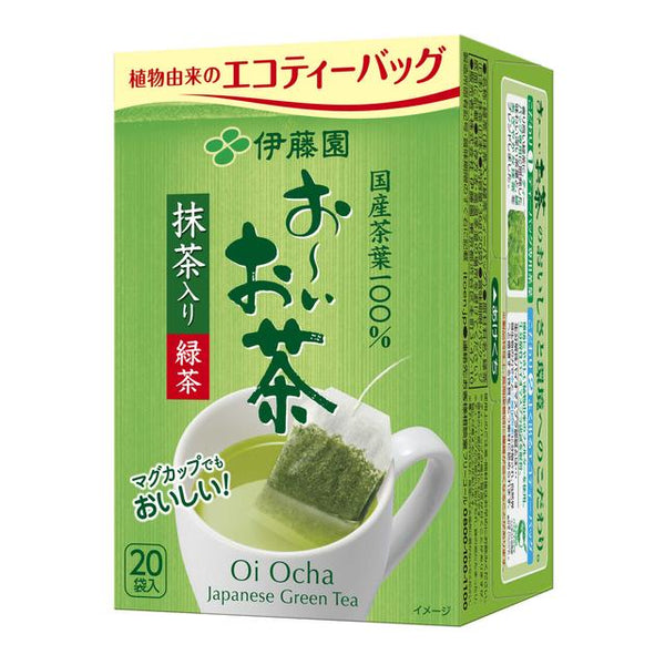 ◇Itoen Oi Ocha green tea bag with matcha 20 bags