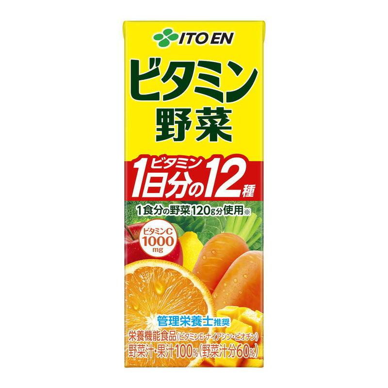 ◆伊藤園 紙パック ビタミン野菜 200mL