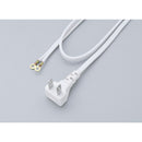 エルパ ELPA L型プラグ付平型コード 12A LC-30H