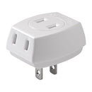 エルパ ELPA トリプルタップ 3個口 ホワイト A-30H(W)