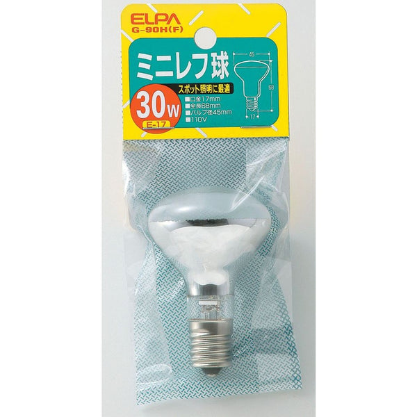 エルパ ELPA ミニレフ球30W E17 G-90H