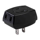 エルパ ELPA トリプル電源タップ AC 3個口 ブラック A-30H