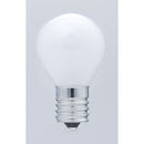 エルパ ELPA ミニクリプトン球S型 25W ホワイト E17 G-102H(W)