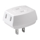 朝日電器 エルパ ELPA EDLPトリプルタップ 3個口 LP-A1530(W)