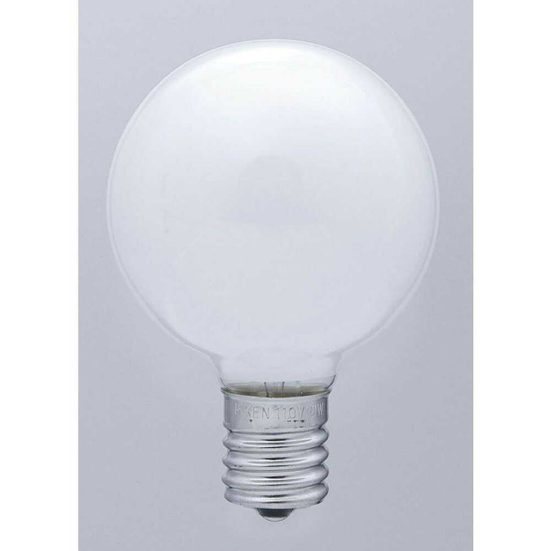 エルパ ELPA ミニボール球 白熱電球 E17 10W G-82H（W）