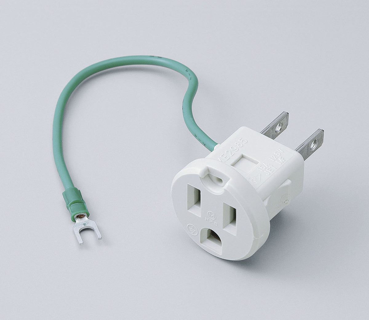 朝日電器 エルパ ELPA 接地アダプター 変換プラグ 配線 コンセント