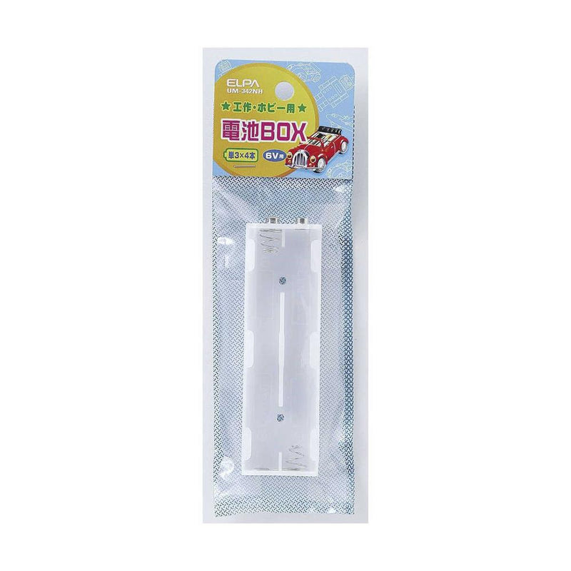 エルパ 電池BOX 単3×4ロング UM-342NH