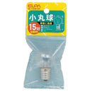 エルパ ELPA 小丸球 白熱電球 E17 15W G-1281H
