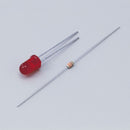 エルパ LED 5mm 赤 HK-LED5H R