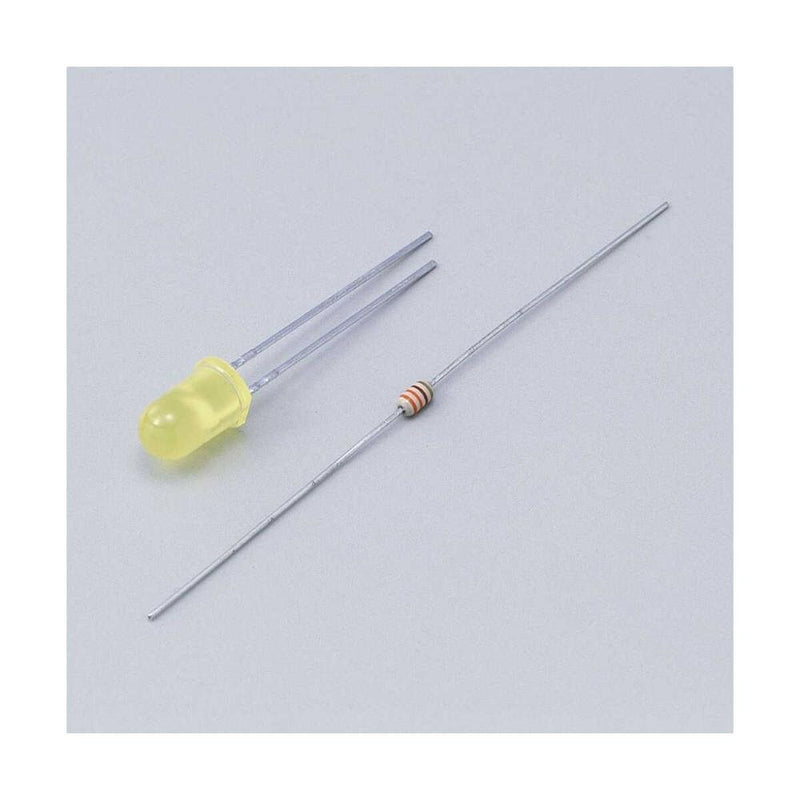 エルパ LED 5mm 黄 HK-LED5H Y