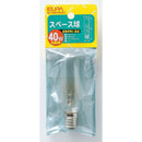 エルパ ELPA スペース球 白熱電球 E17 40W G-7007H