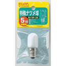 エルパ ELPA 特殊ナツメ球 白熱電球 E17 5W G-123H（W）