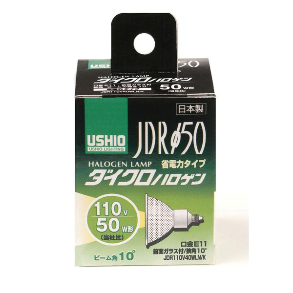 エルパ ELPA JDRダイクロハロゲン 110V40W 狭角 E11 G-146H